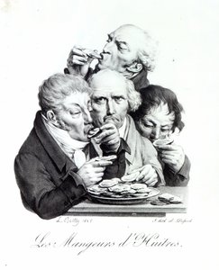 Los comedores de ostras de Louis Leopold Boilly